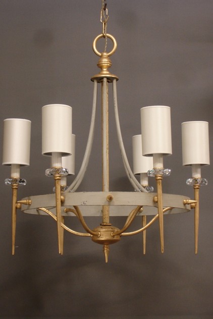 2x vintage chic grey and gilt iron  chandelier-empel-collections-vintage chandelier-002_main.JPG